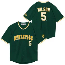 MLB Athletics Jacob Wilson Youth Wordmark Jersey - XS
