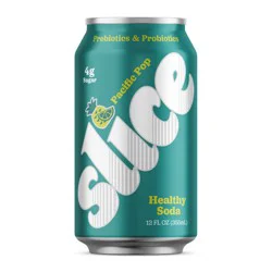 Slice Pacific Pop Healthy Soda - 12 fl oz Can