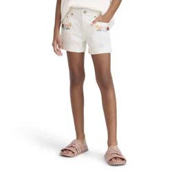 Levi's® Girls' Twill Embroidered Pocket Shorts - White 14