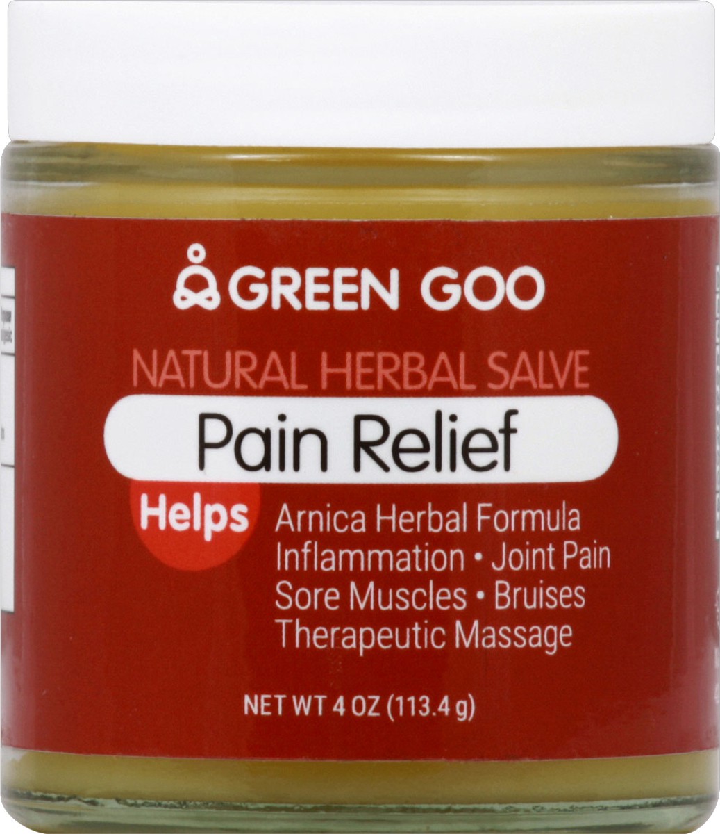 slide 2 of 2, Green Goo Pain Relief Salve, 4 oz