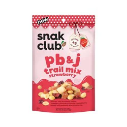 Snak Club Peanut Butter & Strawberry Jelly Snack Mix - 6oz