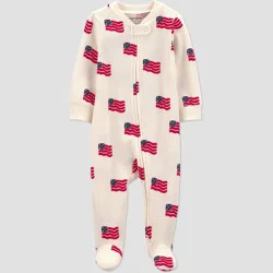 Carter's Just One You® Baby USA Flag Graphic Sleep N' Play - Cream Newborn
