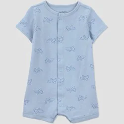 Carter's Just One You® Baby Boys' Airplane Romper - Blue 6M