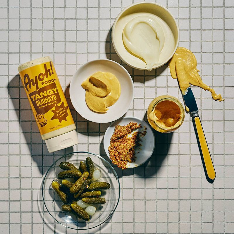 slide 3 of 5, Ayoh! Tangy Dijonayo Sando Sauce - 12 fl oz, 12 fl oz