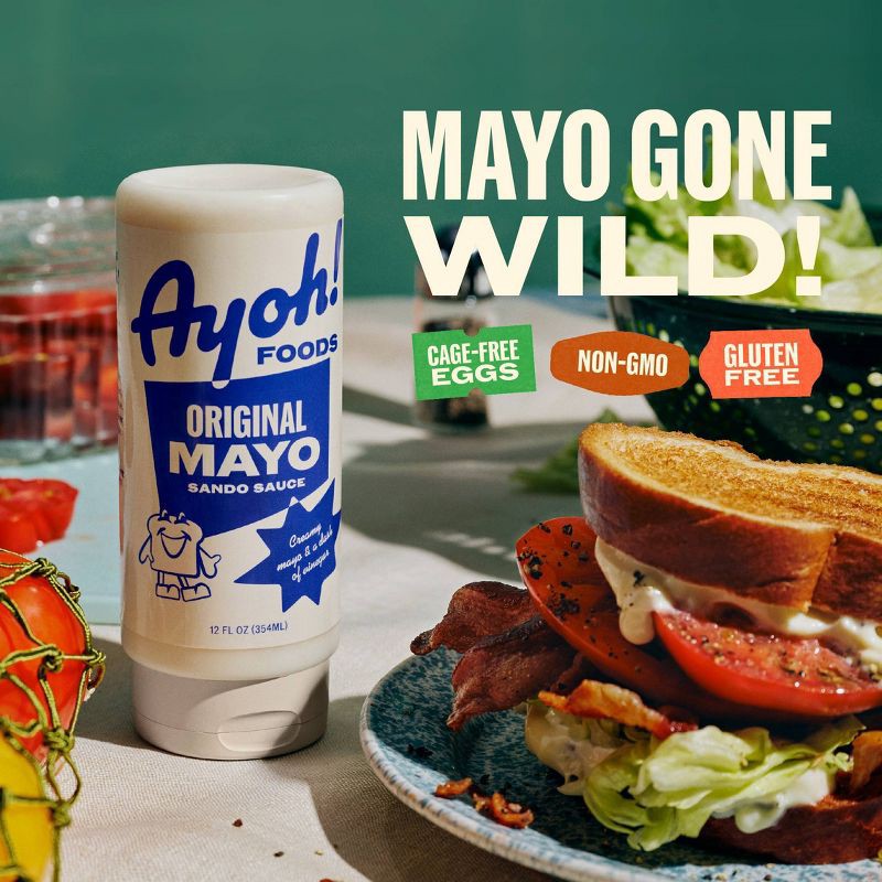 slide 3 of 4, Ayoh! Original Mayo Sando Sauce - 12 fl oz, 12 fl oz