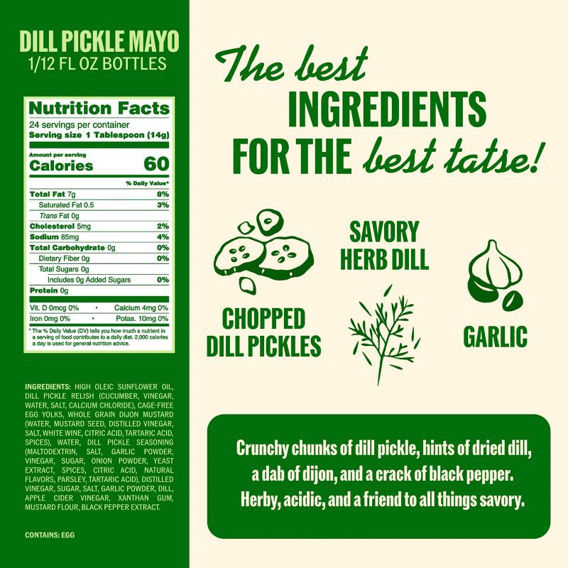 slide 2 of 5, Ayoh! Dill Pickle Mayo Sando Sauce - 12 fl oz, 12 fl oz