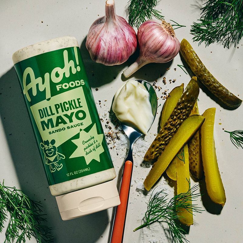 slide 3 of 5, Ayoh! Dill Pickle Mayo Sando Sauce - 12 fl oz, 12 fl oz