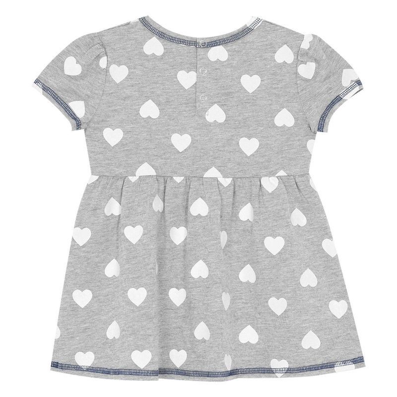 slide 3 of 3, MLB Atlanta Braves Infant Girls Gray Dress - 12M, 1 ct