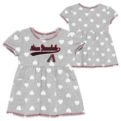 MLB Arizona Diamondbacks Infant Girls Gray Dress - 18M