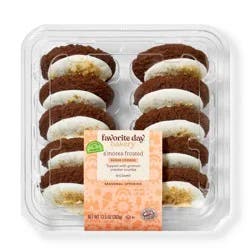 S'mores Frosted Sugar Cookies - 13.5oz/10ct - Favorite Day™