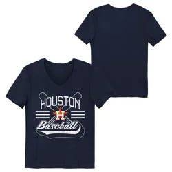 MLB Houston Astros Youth Girls' Core T-Shirt - XL