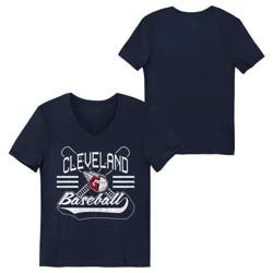 MLB Cleveland Guardians Youth Girls' Core T-Shirt - S