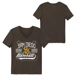 MLB San Diego Padres Youth Girls' Core T-Shirt - L