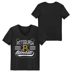MLB Pittsburgh Pirates Youth Girls' Core T-Shirt - L