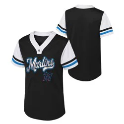 MLB Miami Marlins Youth Girls' Jersey - M