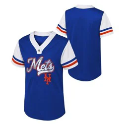 MLB New York Mets Youth Girls' Jersey - S