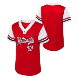 MLB Washington Nationals Youth Girls' Jersey - L