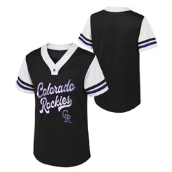MLB Colorado Rockies Youth Girls' Jersey - S