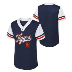 MLB Detroit Tigers Youth Girls Jersey - XS