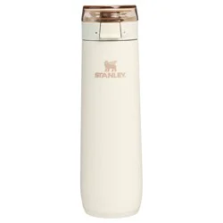 Stanley 20oz Stainless Steel Flowstate Spring Bottle - Cream