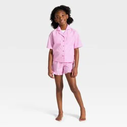 Girls' 2pc Mommy & Me Pajama Set - Cat & Jack™ Pink XL