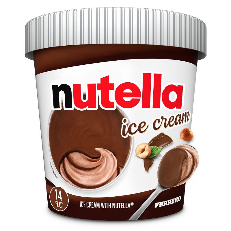 slide 1 of 10, Nutella Hazelnut Ice Cream - 14 fl oz, 14 fl oz