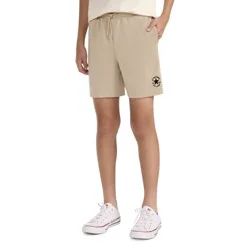 Converse® Boys' 'Above the Knee' French Terry Shorts - Tan M