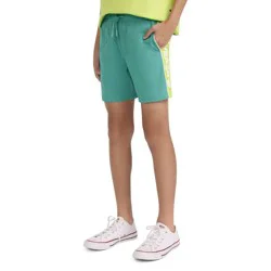 Converse® Boys' 'Above the Knee' Nylon Shorts - Green XS