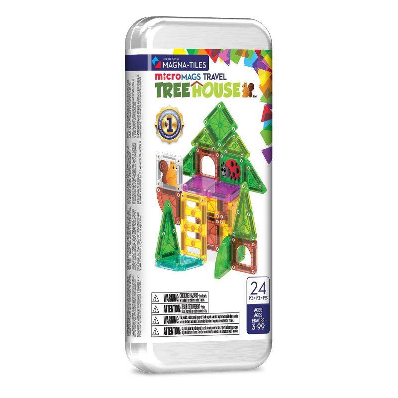 slide 1 of 9, MAGNA-TILES MicroMAGS Travel Set - Tree House, 1 ct