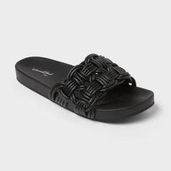 Women's Harlow Slide Sandals - Universal Thread™ Black 9