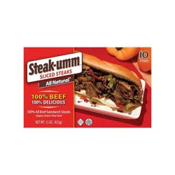 Steak-umm Frozen Sliced Steaks - 15oz