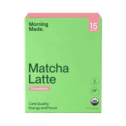 Morning Made Strawberry Matcha Mix - 2.7oz