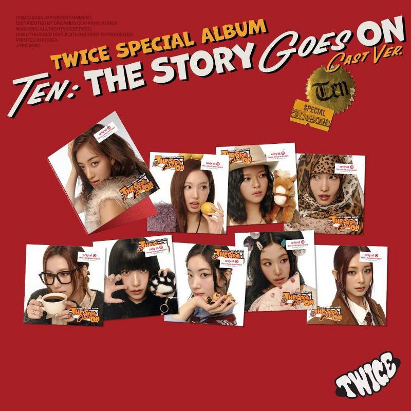 slide 1 of 3, Universal Music Group TWICE - TEN: The Story Goes On (Target Exclusive, CD), 1 ct