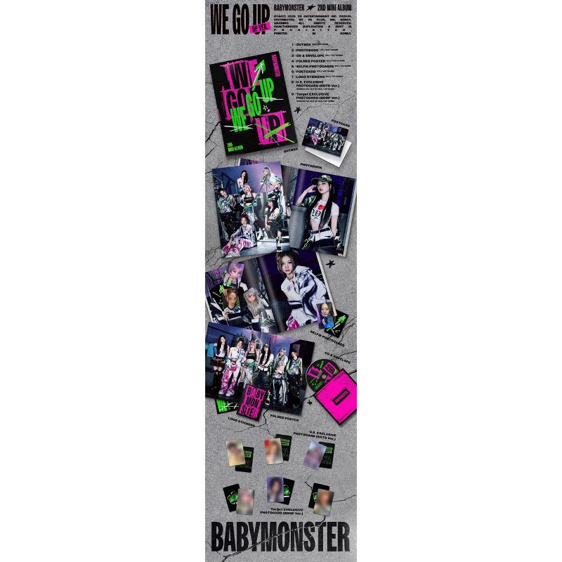 slide 2 of 2, hello82 BABYMONSTER - WE GO UP (UP Ver.) (Target Exclusive, CD), 1 ct