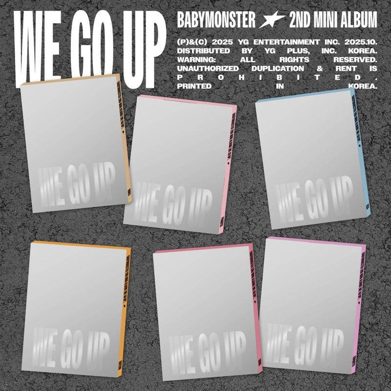 slide 1 of 2, hello82 BABYMONSTER - WE GO UP - PATTERN Ver. (CD), 1 ct