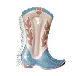 MINNIDIP Balloon Garland Accent Fringe Western Boot
