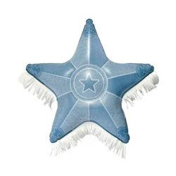 MINNIDIP Balloon Garland Accent Fringe Denim Star