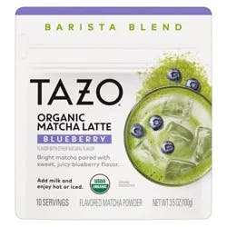 Tazo Blueberry Matcha Latte Powder - 3.5oz