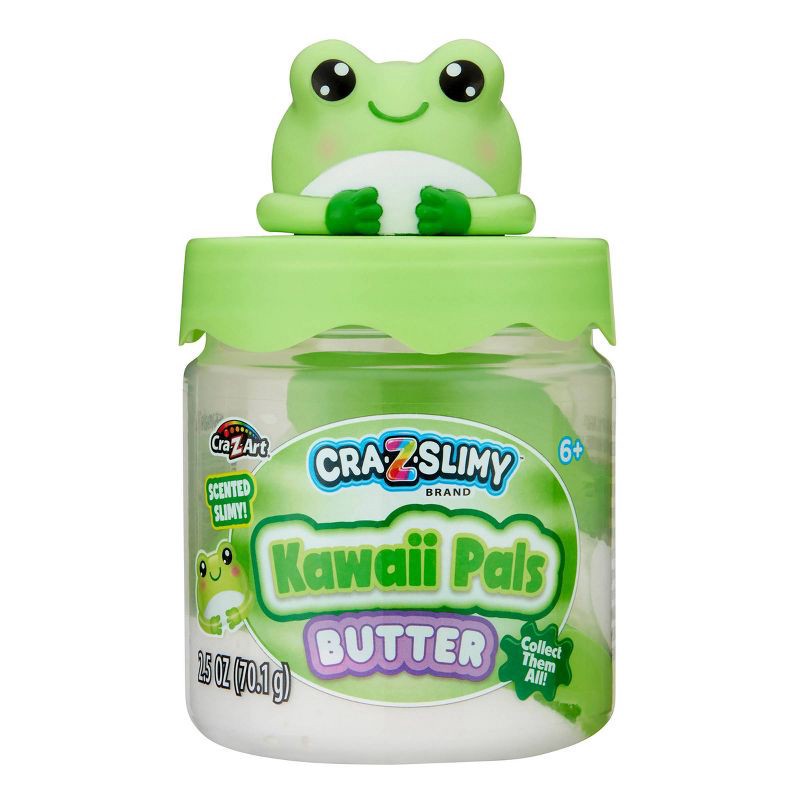 slide 1 of 9, Cra-Z-Slimy Kawaii Jar Frog, 1 ct