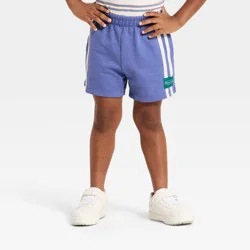 Grayson Mini Toddler Boys' French Terry Shorts - Blue 12M