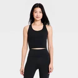 Women's Everyday Soft Racerback Tank Top - All In Motion™ Black XL