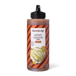 Salted Caramel Syrup - 16oz - Favorite Day™