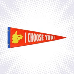 Pokemon x Target Pikachu Pennant - Pokémon x Target