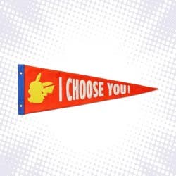 Pokemon x Target Pikachu Pennant - Pokémon x Target