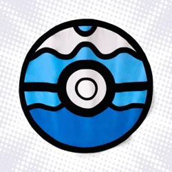 Pokemon x Target Ultimate Dive Ball Beach Towel - Pokémon x Target