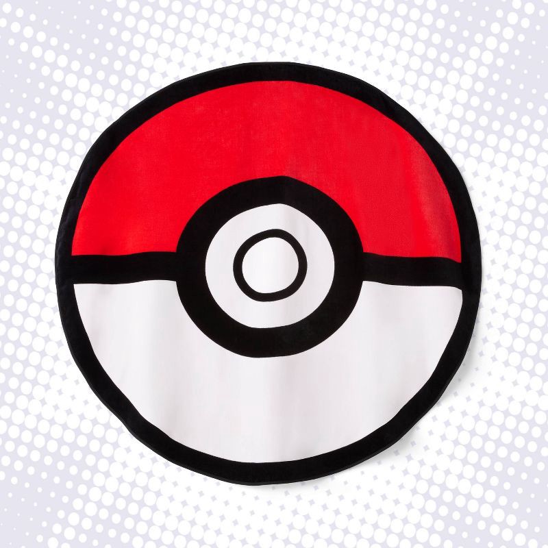 slide 1 of 3, Pokemon x Target Ultimate Poké Ball Banner Beach Towel - Pokémon x Target, 1 ct