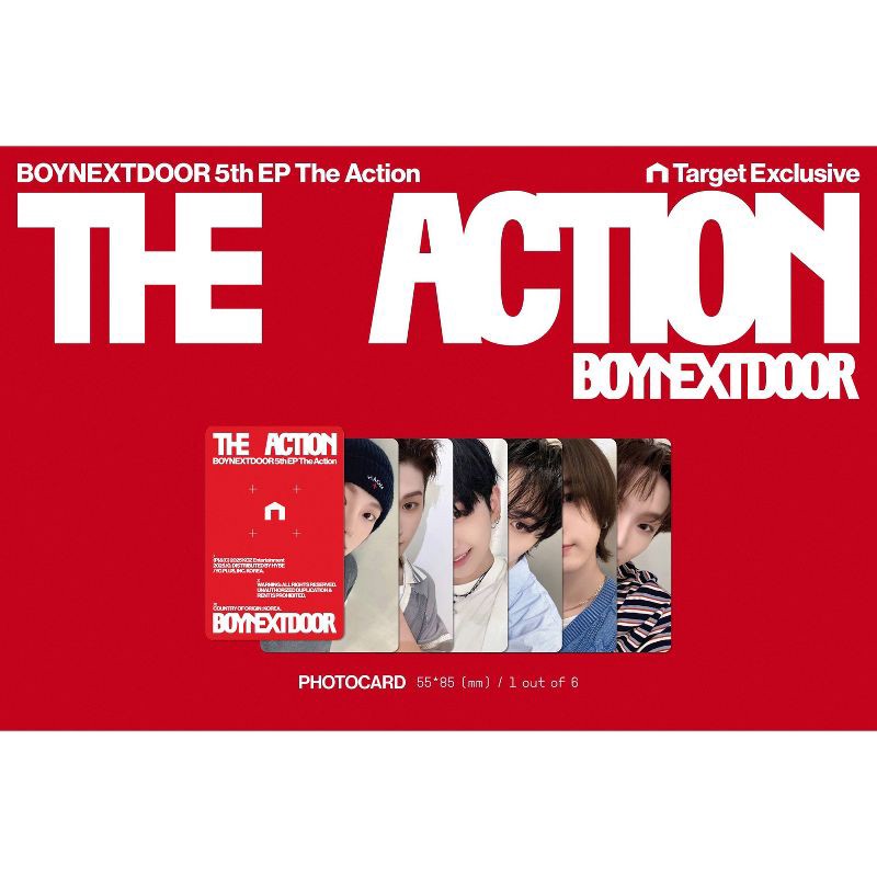 slide 2 of 4, Universal Music Group BOYNEXTDOOR - BOYNEXTDOOR 5th EP [The Action] (Target Exclusive, CD), 1 ct