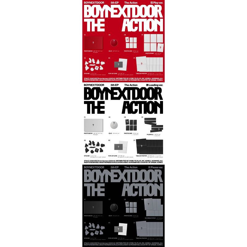 slide 4 of 4, Universal Music Group BOYNEXTDOOR - BOYNEXTDOOR 5th EP [The Action] (Target Exclusive, CD), 1 ct