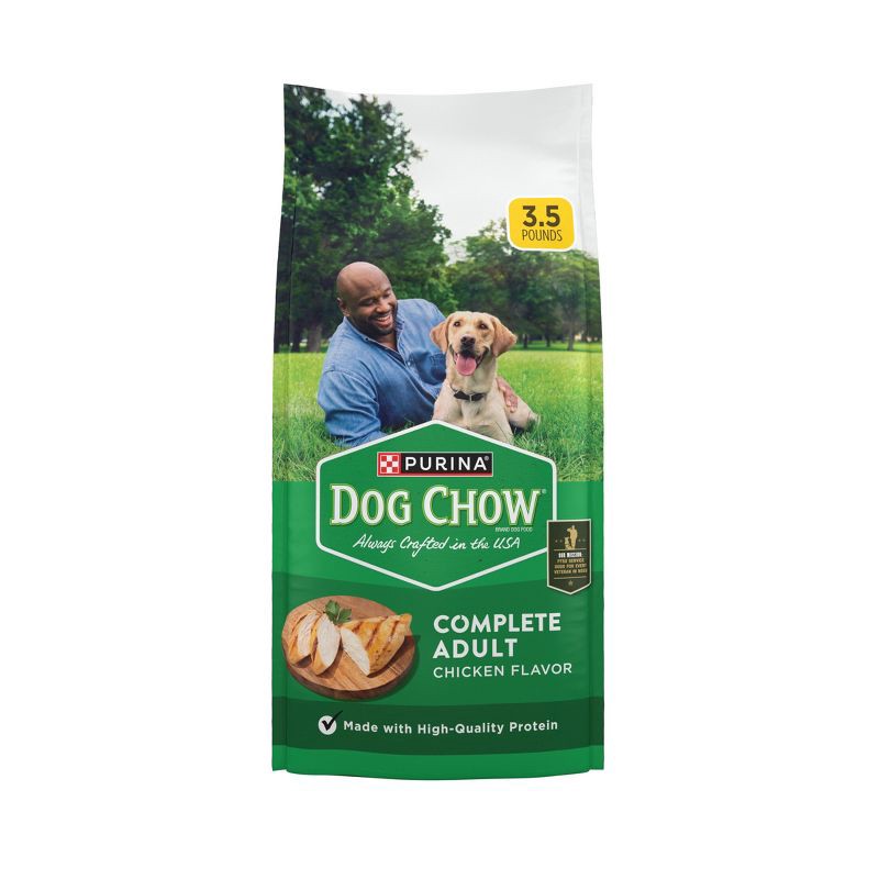 slide 1 of 9, Dog Chow Chicken Flavor Adult Dry Dog Food - 3.5lbs, 3.5 lb