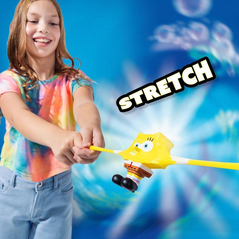 slide 2 of 5, Stretch Armstrong SpongeBob Mini Figure, 1 ct